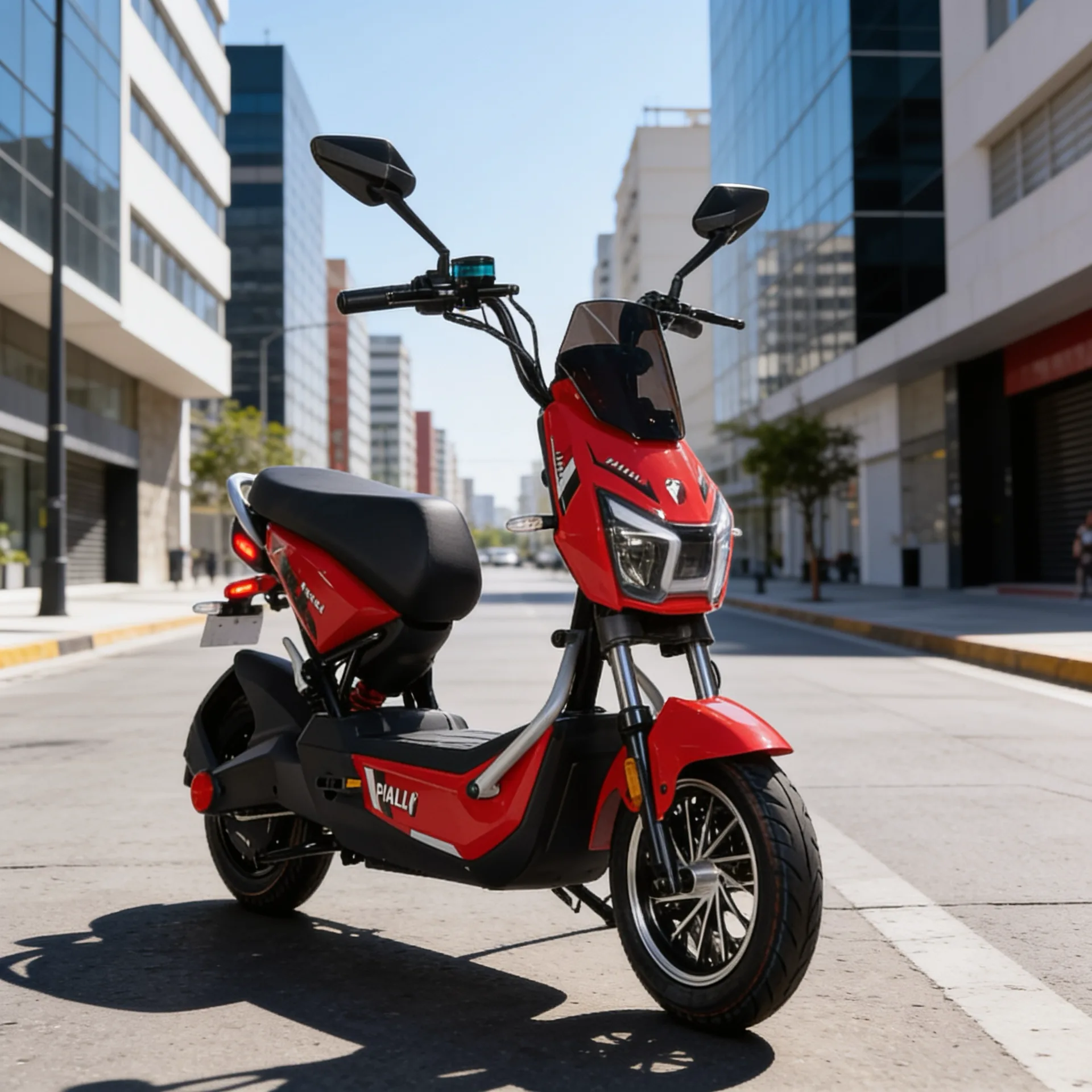 Moto eléctrica Águila Pialli — en uso real