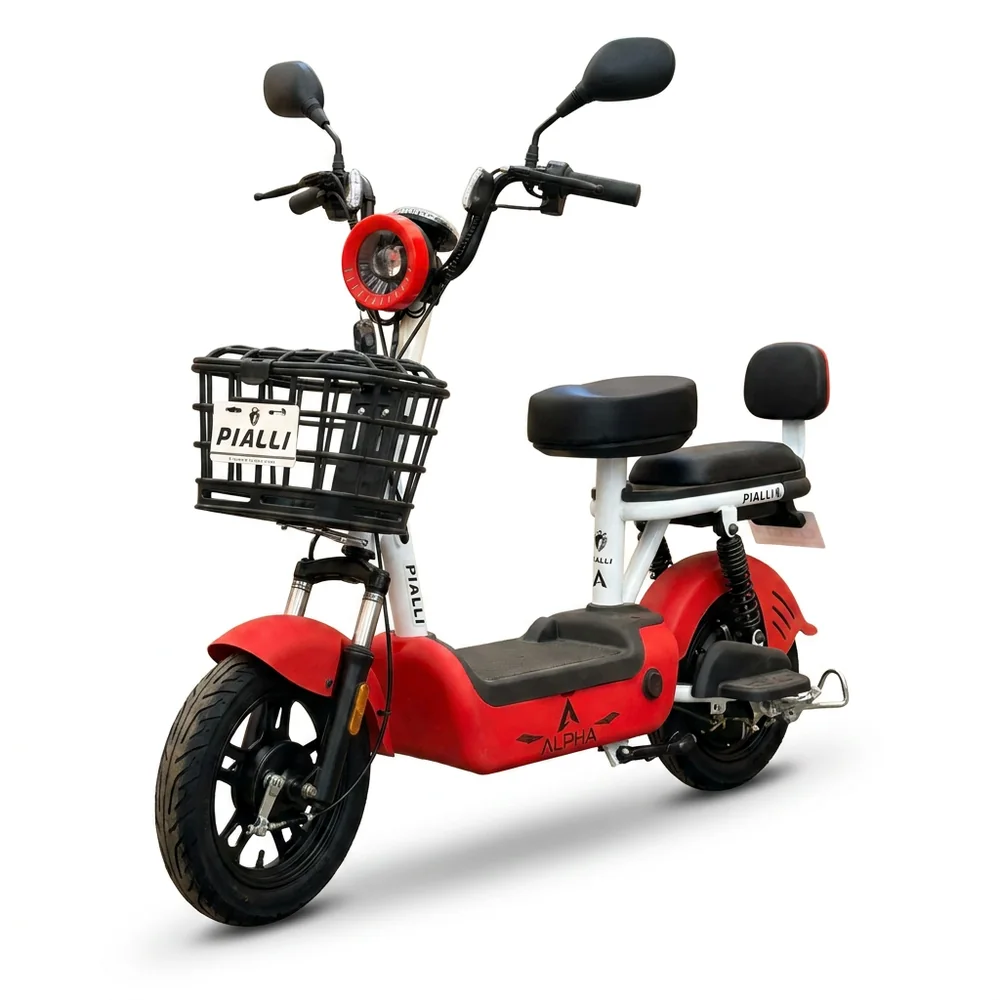 Moto eléctrica Alpha Pialli — vista principal