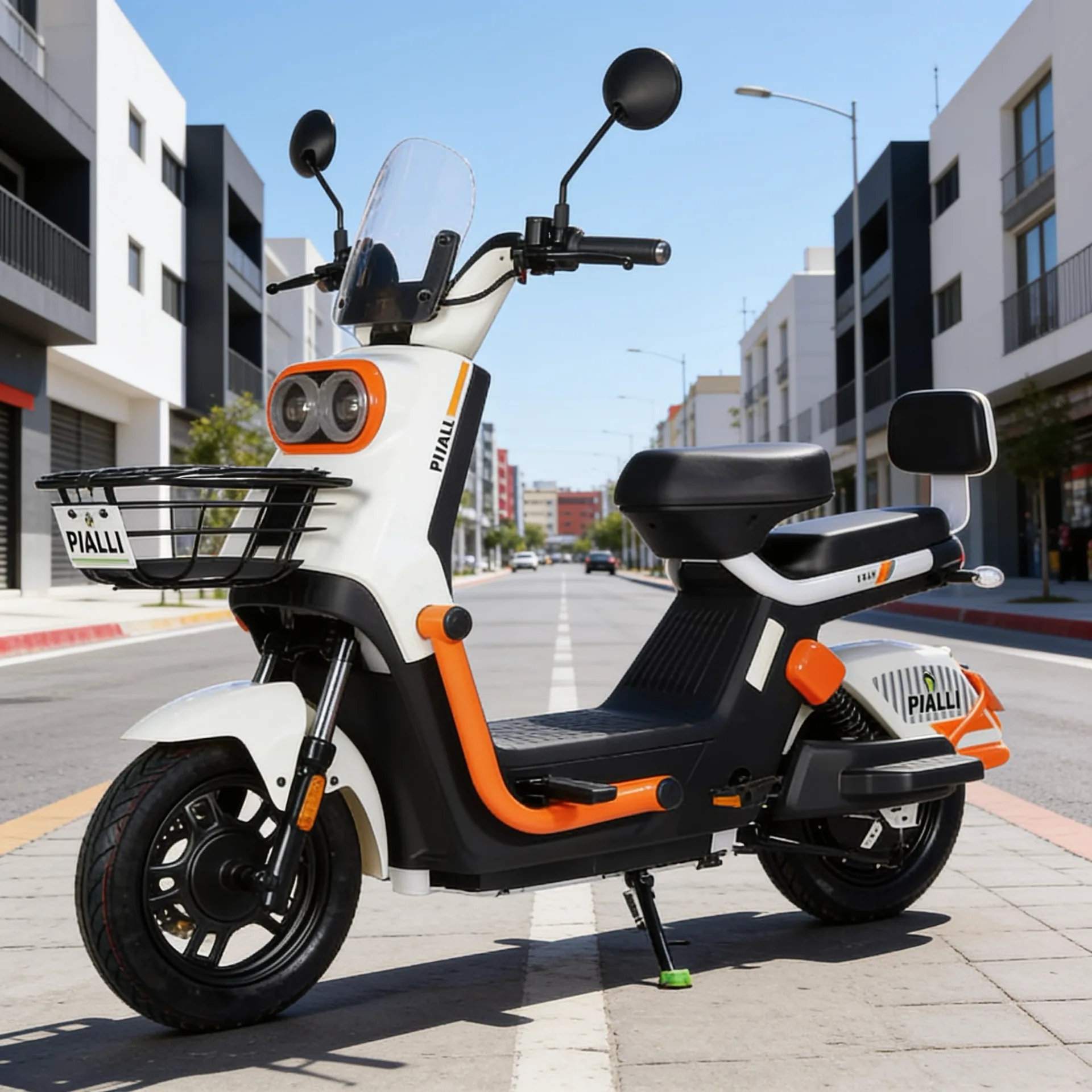 Moto eléctrica Audi Pialli — en uso real