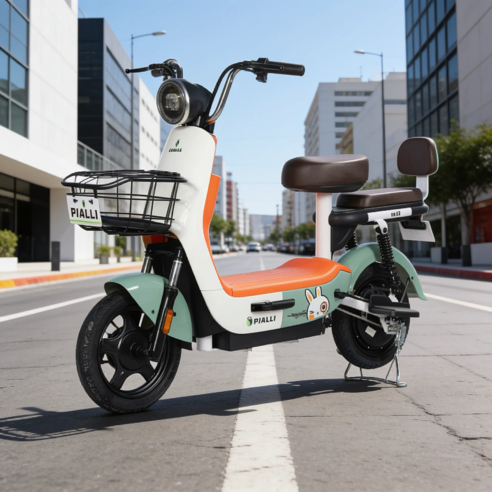 Moto eléctrica Bear Pialli — en uso real