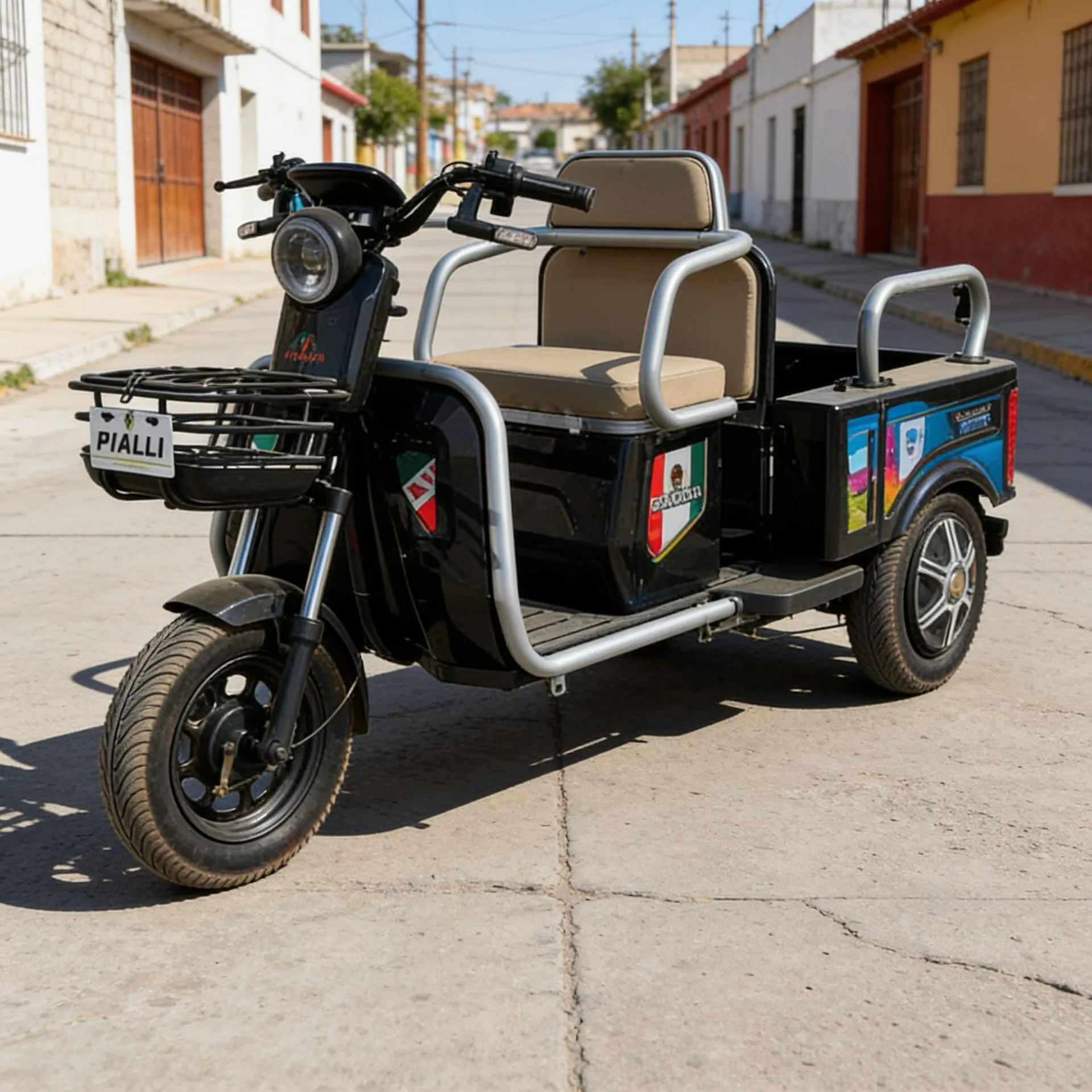 Triciclo eléctrico Magic Pialli — en uso real