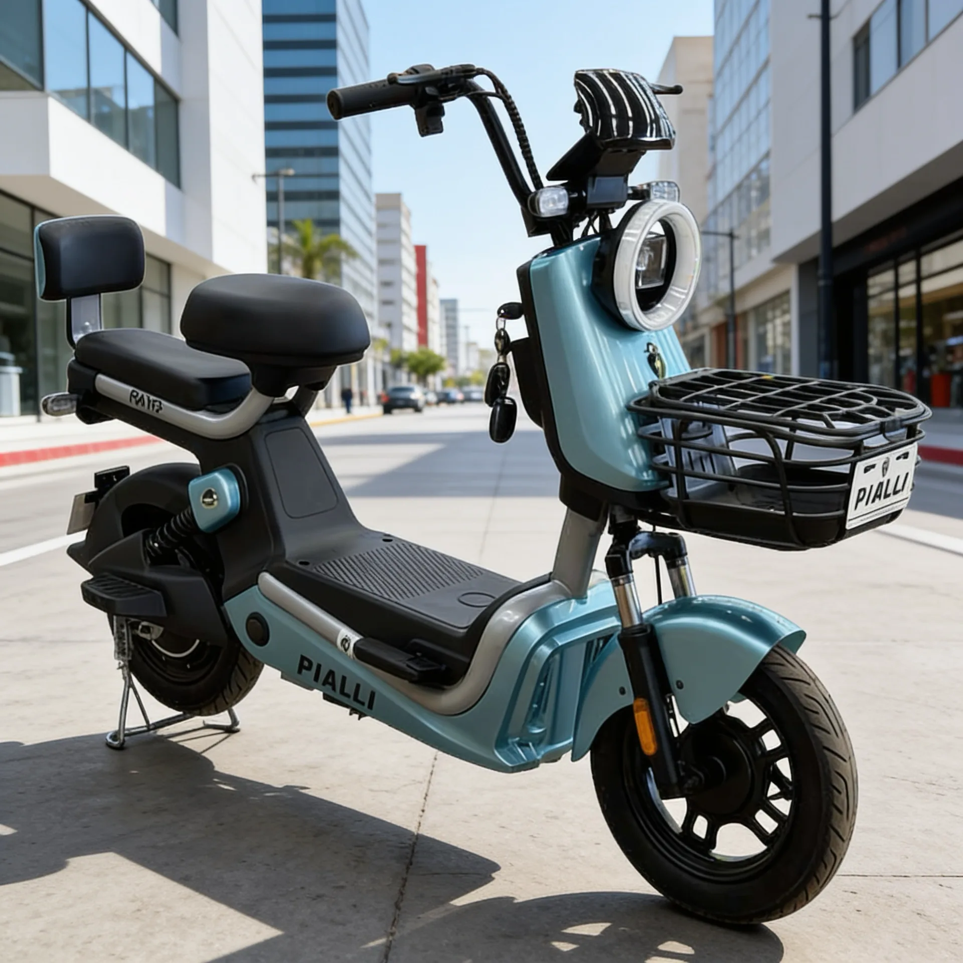 Moto eléctrica Rayo Pialli — en uso real